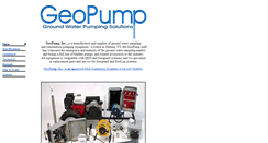 Desktop Screenshot of geopump.com